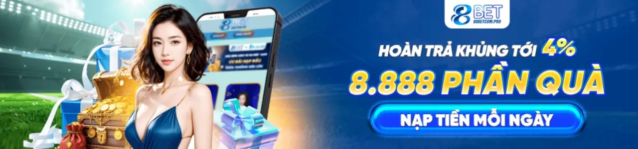 Giao diện đăng nhập Bet888 với các ưu đãi khuyến mãi hấp dẫn